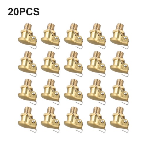 20pc m6x1mm brass grease - brass,