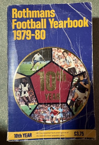 Rothmans football yearbook - rothmans,