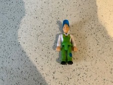 Fireman Sam Mike Flood Poseable Figure 2.5” Rare Pontypandy Handyman  #E