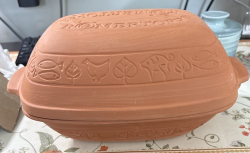 Romertopf 110 terracotta clay - terracotta,