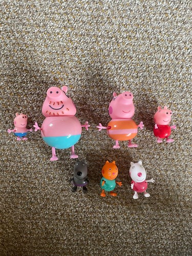 Peppa pig family friends - pig,