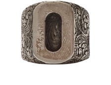 Gucci Initial Ring O Silver S