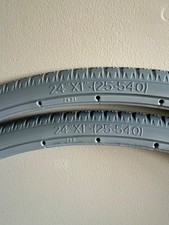 2 x Solid Wheelchair Tyres