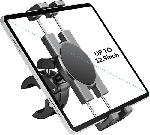 Spin bike tablet holder - tablet, mount