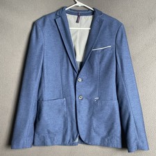 Zara Jacket Mens Small Blue