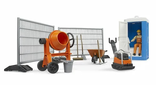 Bruder bworld construction - construction, set