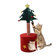 Christmas Tree Cat Tower