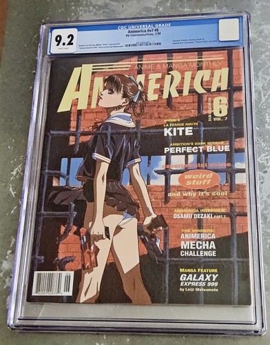 Animerica magazine cgc - cgc, 9.2