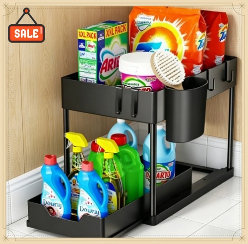 Under sink organizer tier - 2,