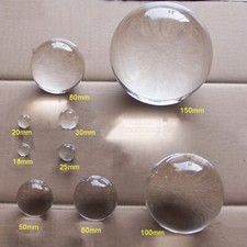 18mm-120mm Clear Crystal Ball