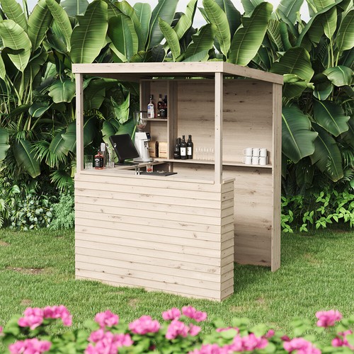 Garden bar wooden - wooden, outdoor