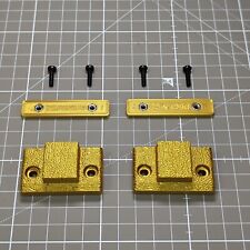 X2 Custom Gold Hinge Mounts