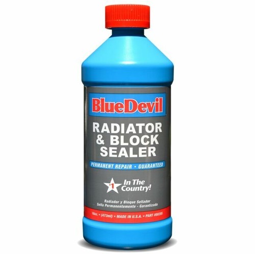 Blue devil radiator - blue, block