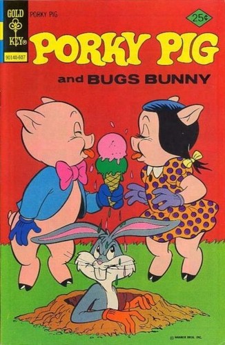 Porky pig western - western, gold
