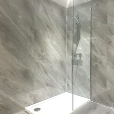 Grey Ocean Marble 1000mm Wide