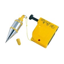 Heavy Duty 400g Magnetic Plumb Bob Builder Straight Level Setter 5M Line Drop