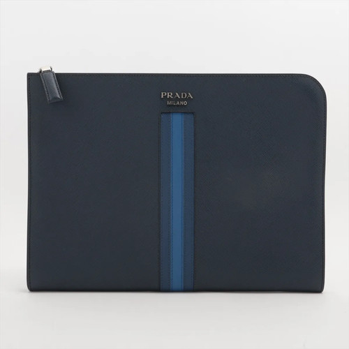 Prada saffiano leather - leather, clutch