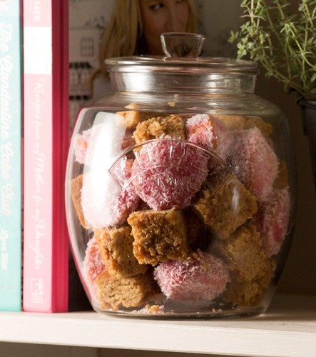 Storage jar clear glass - storage,