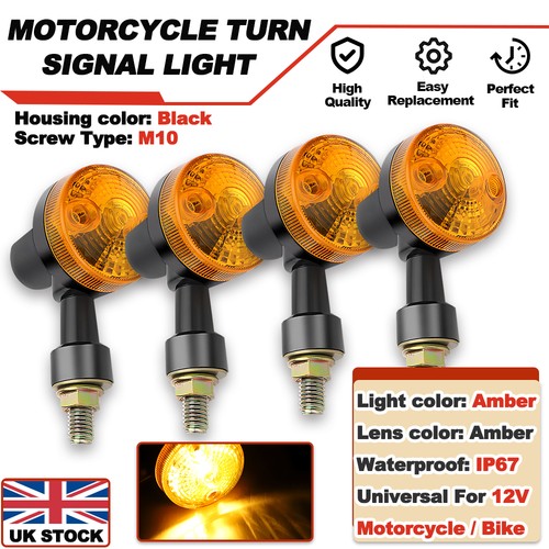 Motorcycle turn signal - 4x,