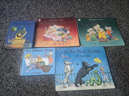 Jill murphy kids books - ☆x5,