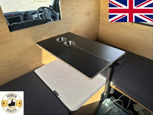 Folding swivel table - folding,