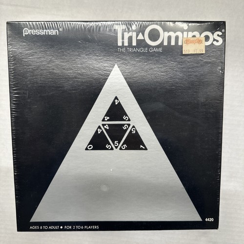 New vintage tri ominos - tri,