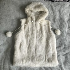 Real Surell Rabbit Fur Gilet