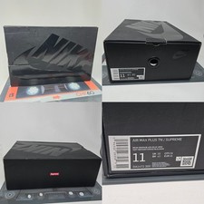 Supreme BOX ONLY air max plus