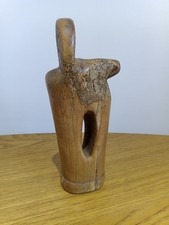 Ethnographic Smoking Pipe Carved Bone African Maasai Bovine Bos Taurus 