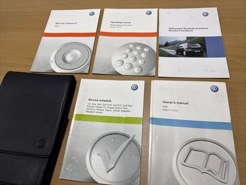 Golf service stamped book - vw,