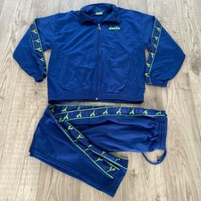 Vintage Diadora Tracksuit Full