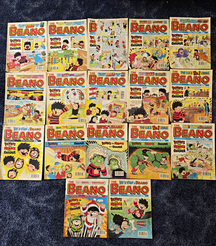 The beano comic lot 2772 - the,