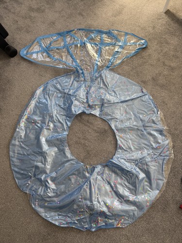 Large inflatable diamond ring - large,