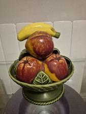 Vintage Majolica Style Glazed