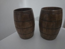 Wooden Barrel Beer Mug Wood