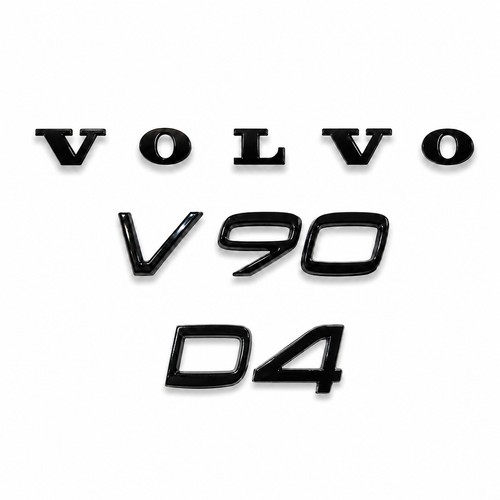 Gloss black badges fits volvo - ,