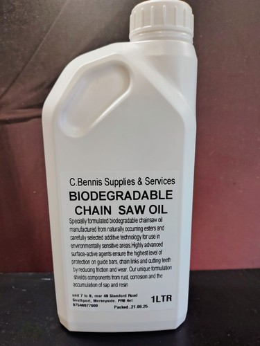 Biodegradable chainsaw oil - , iso