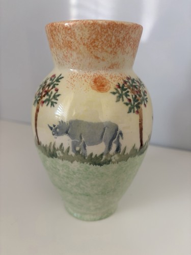 Brixton pottery rhino small - rhino,