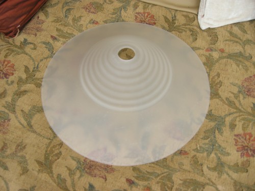 Two glass light shade - glass,