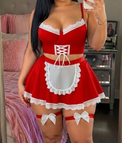 Size xxl french maid - size, costume