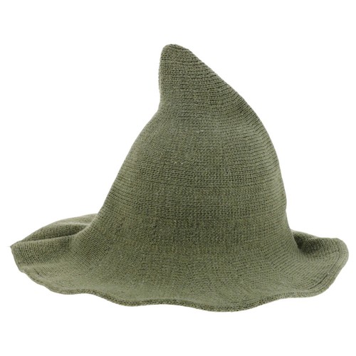 Wool witch hat - hat:, pointed
