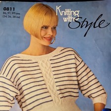 Style 0811 Knitting Pattern