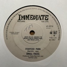 SMALL FACES - ITCHYCOO PARK - 1967  IMMEDIATE