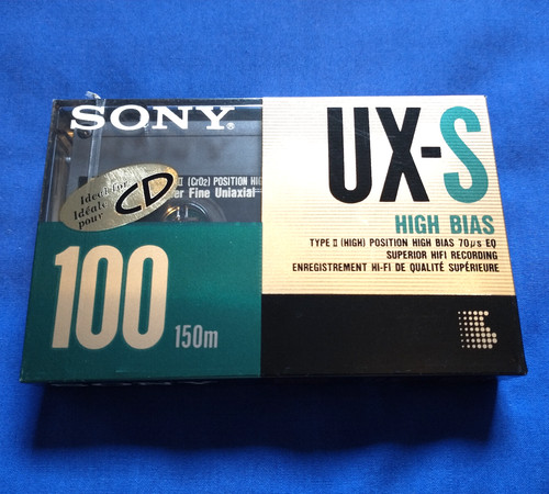 Sony 100 blank - ux-s, audio