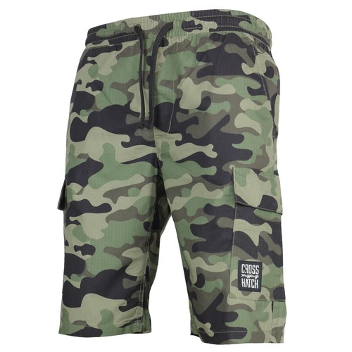 Men crosshatch camo cargo - men's,