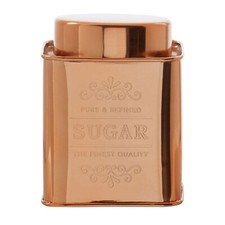 Retro Copper Tins Tea Coffee