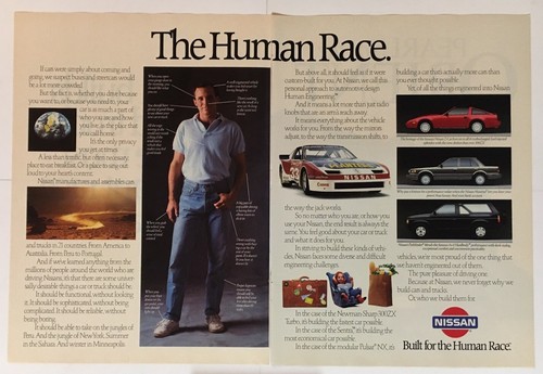Nissan the human race 1988 - nissan,
