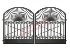 Bespoke Gate | Double Entrance