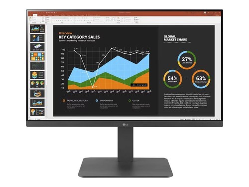 27br650b led monitor - lg, 27"