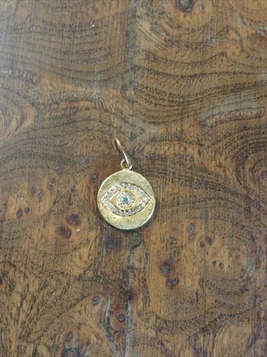 Sterling silver gold tone - gold, evil